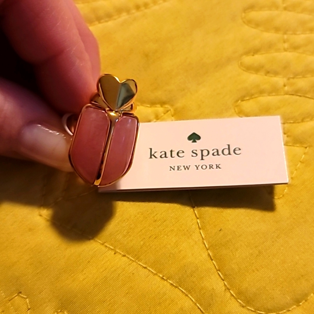 NWT Kate Spade Love Bug ring sz 7